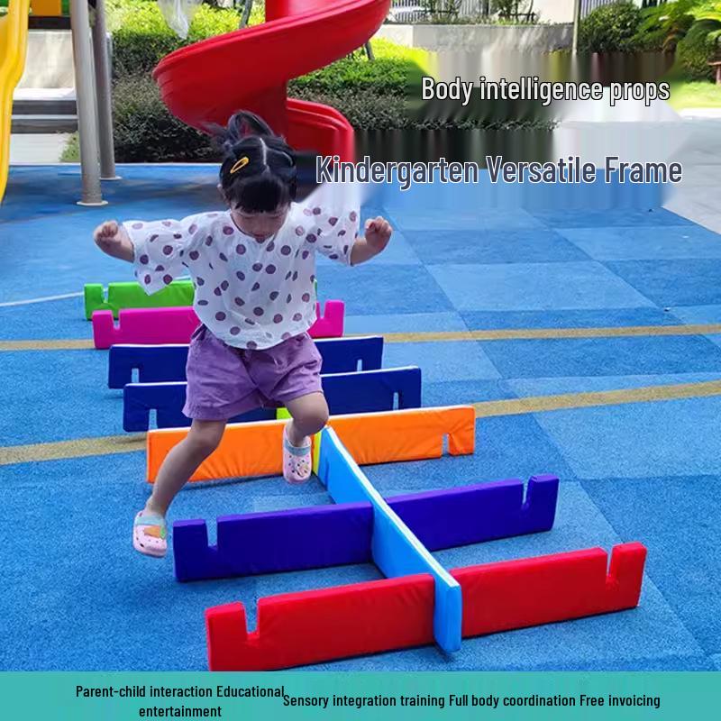 Children s Multi-Use Hopscotch Frame: Sensory Training and Toy Combination 4 Colors, 4 Pieces
Children s Multi-Use Hopscotch Frame: Sensory Training and Toy Combination 4 Colors, 4 Pieces