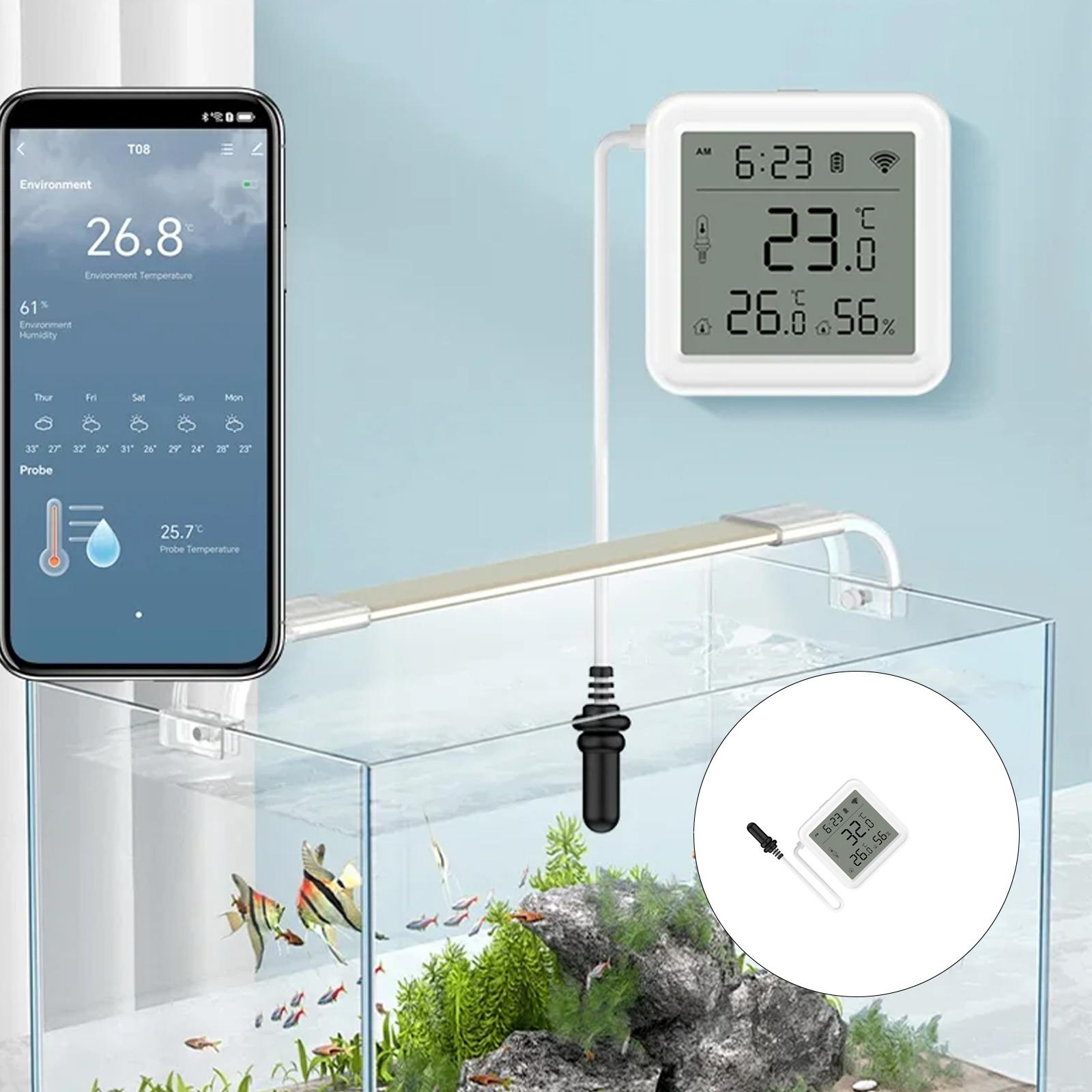Remote Temperature Humidity Meter WiFi Connection External Detectors Immediate Alerts ABS for Industrial Household Use 1
Remote Temperature Humidity Meter WiFi Connection External Detectors Immediate Alerts ABS for Industrial Household Use 1