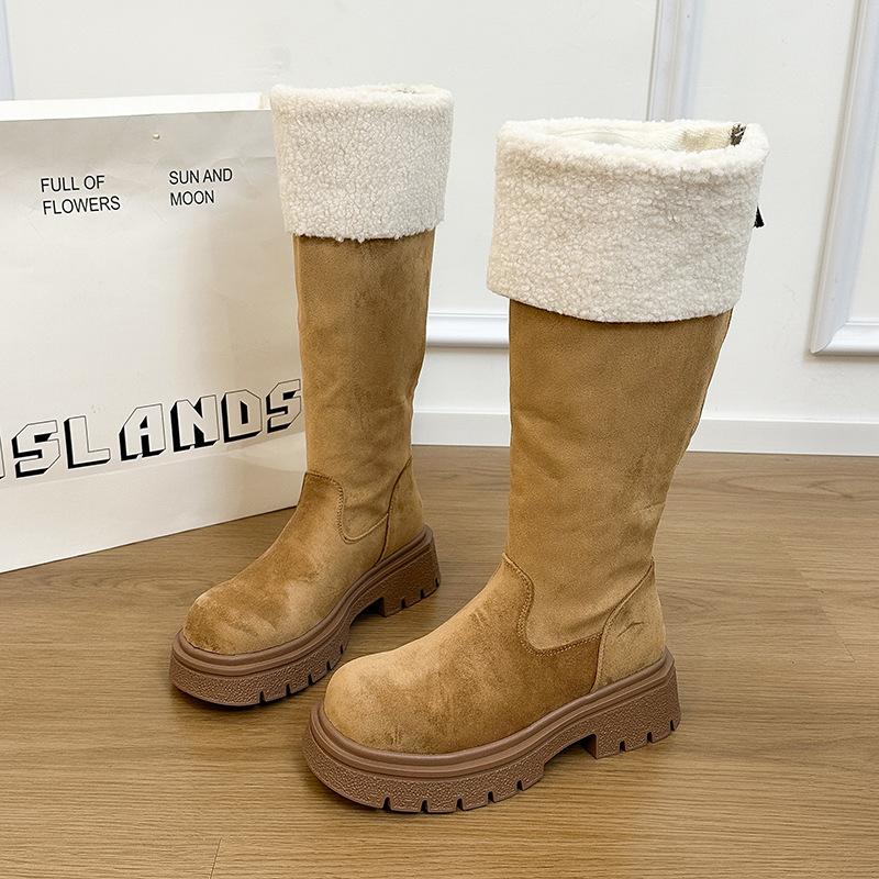 Women s Soft Elastic Thick Sole Winter Warm Cold Padded Snow Boots Non-slip Wear Outdoor Leisure Sports Long Cotton Boots 40 хакі
Women s Soft Elastic Thick Sole Winter Warm Cold Padded Snow Boots Non-slip Wear Outdoor Leisure Sports Long Cotton Boots 40 хакі