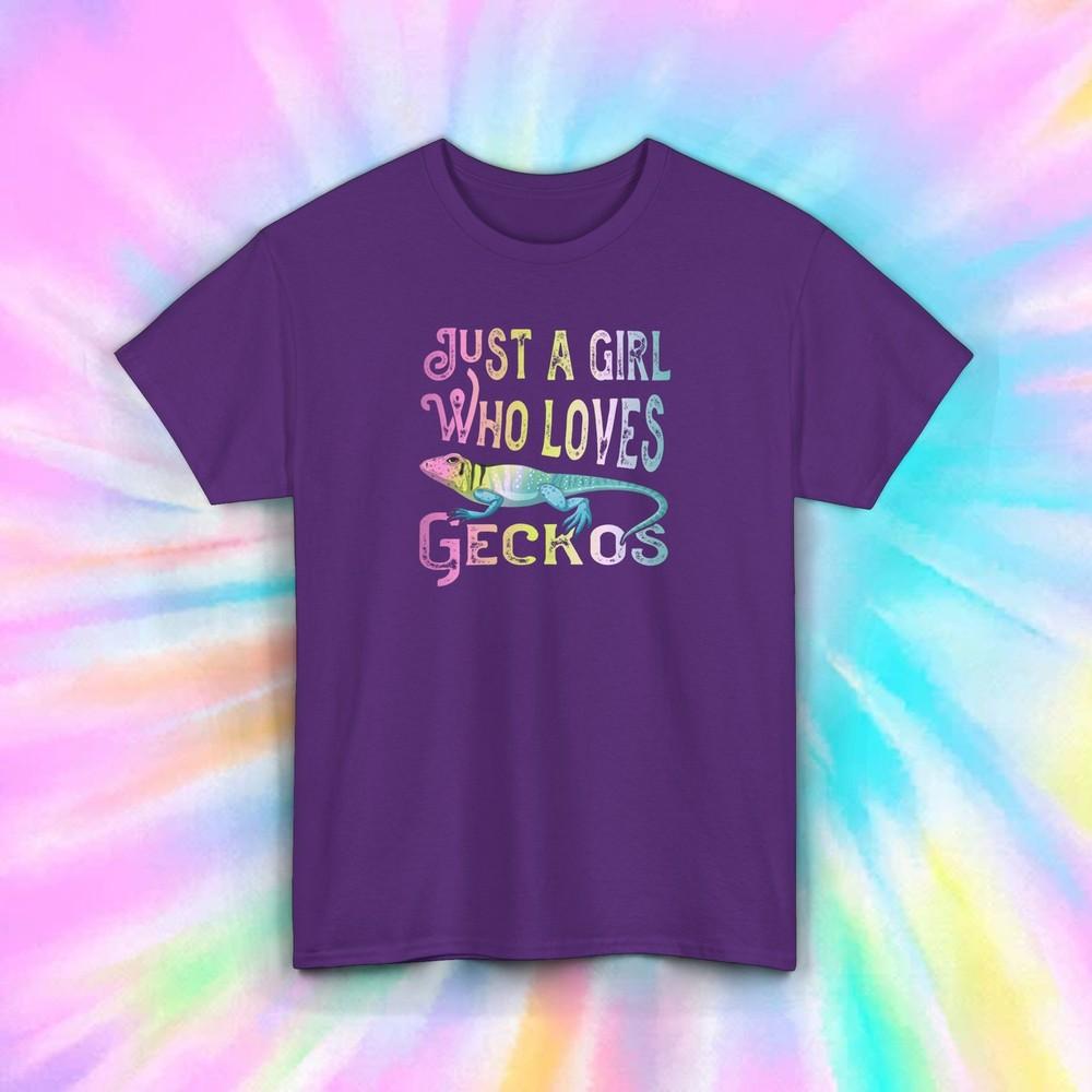 Just a Girl Who Loves Geckos Graphic Tee S-5XL Cute Reptile Fan Gift S
Just a Girl Who Loves Geckos Graphic Tee S-5XL Cute Reptile Fan Gift S