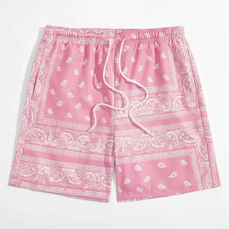 Trend Bandana Graphic Beach Short for Men Summer Fashion 3D Printed Swim Trunks Loose Casual Streetwear Hawaiian Short Pants 5XL
Trend Bandana Graphic Beach Short for Men Summer Fashion 3D Printed Swim Trunks Loose Casual Streetwear Hawaiian Short Pants 5XL