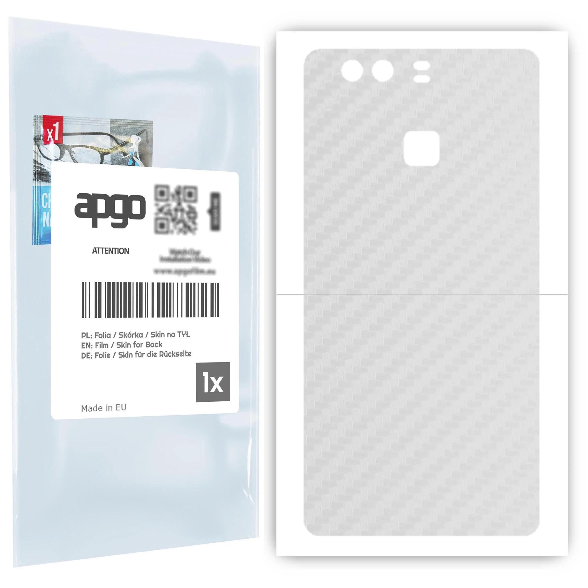 apgo Protective Skin Sticker for the back compatible with Huawei P9, Wrap Film, Foil, Vinyl - Pattern Transparent Carbon
apgo Protective Skin Sticker for the back compatible with Huawei P9, Wrap Film, Foil, Vinyl - Pattern Transparent Carbon
