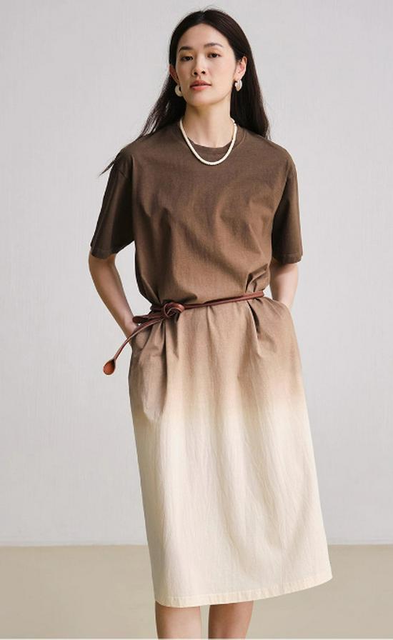 Tie-Dye Gradient Retro Cotton Dress - Casual Loose Long Skirt for Women L
Tie-Dye Gradient Retro Cotton Dress - Casual Loose Long Skirt for Women L