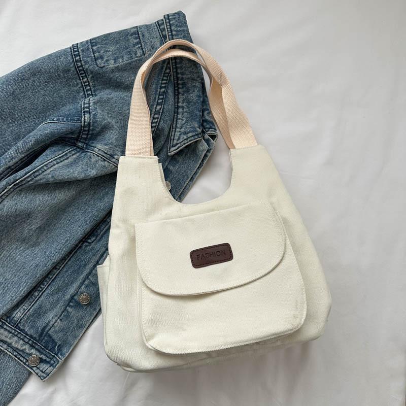 Stylish Canvas Tote Bag For Women In White Blue And Brown Perfect For Casual Autumn Outfits
Stylish Canvas Tote Bag For Women In White Blue And Brown Perfect For Casual Autumn Outfits