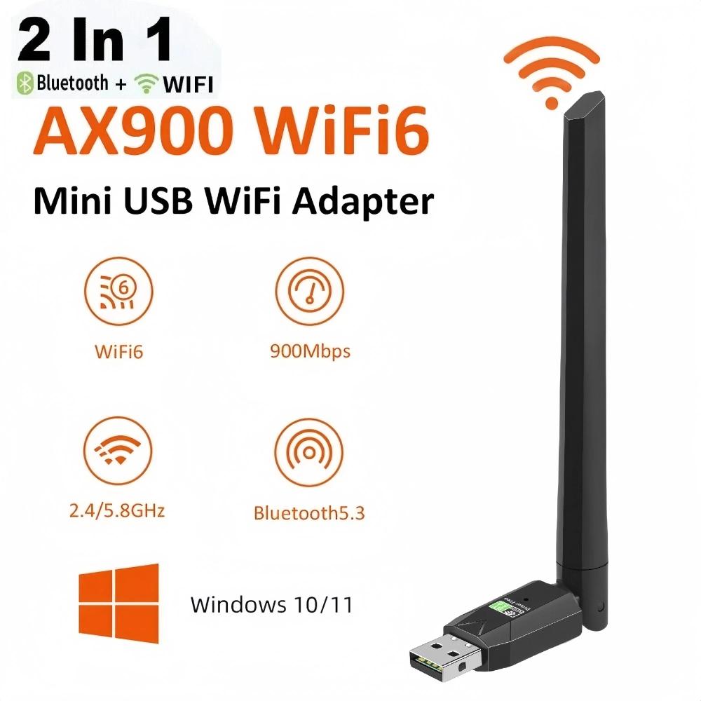 900 Мбит/с USB Wi-Fi Bluetooth 5.3 адаптер двухдиапазонный 2,4G и 5 ГГц беспроводная сетевая карта Wi-Fi ключ USB Ethernet-приемник
900 Мбит/с USB Wi-Fi Bluetooth 5.3 адаптер двухдиапазонный 2,4G и 5 ГГц беспроводная сетевая карта Wi-Fi ключ USB Ethernet-приемник