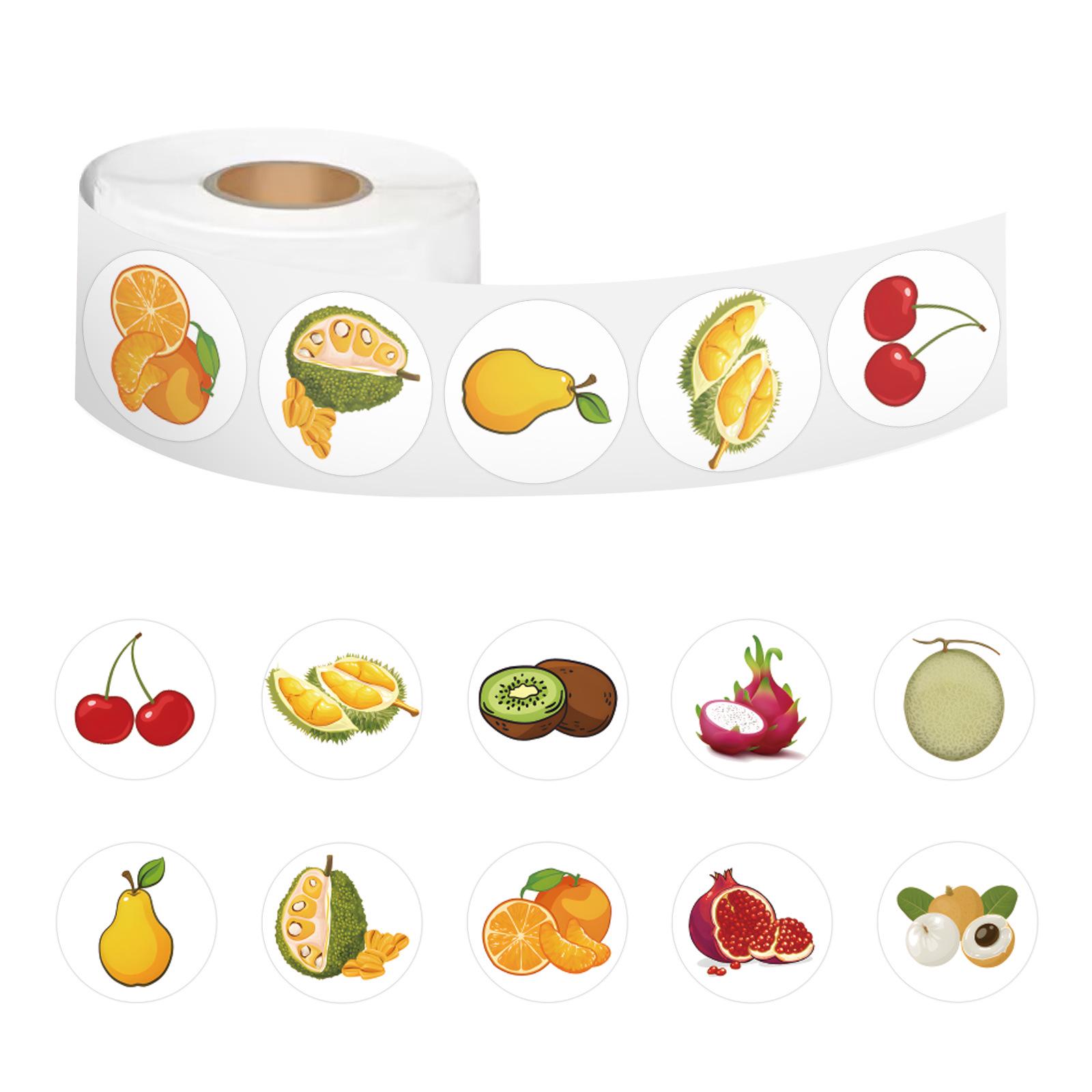 Cartoon Fruit Roll Stickers: 500 Sheets for DIY Journal and Stationery Decor
Cartoon Fruit Roll Stickers: 500 Sheets for DIY Journal and Stationery Decor