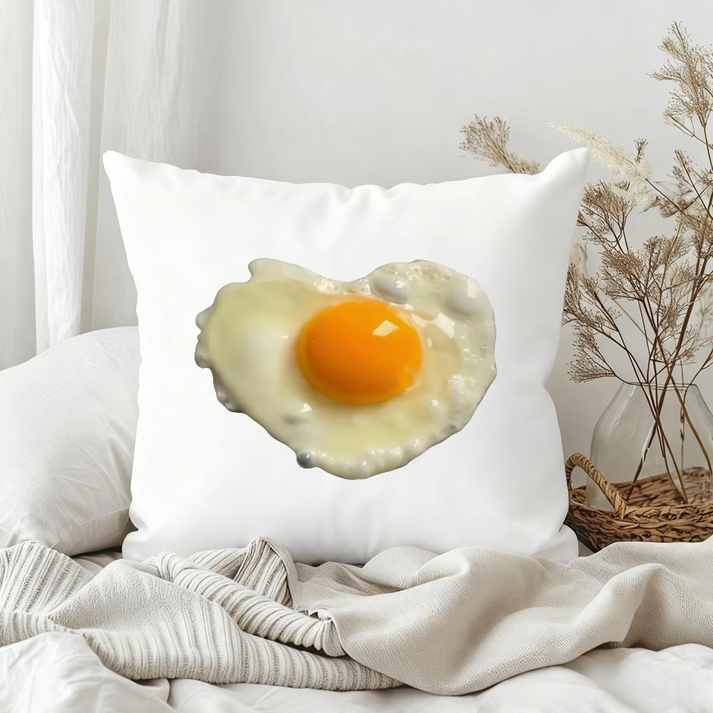 Fun Fried Egg Cute Pillow Case Bedroom Sofa Living Room Backrest Decoration Square Cushion Nap Time 30x30 cm
Fun Fried Egg Cute Pillow Case Bedroom Sofa Living Room Backrest Decoration Square Cushion Nap Time 30x30 cm