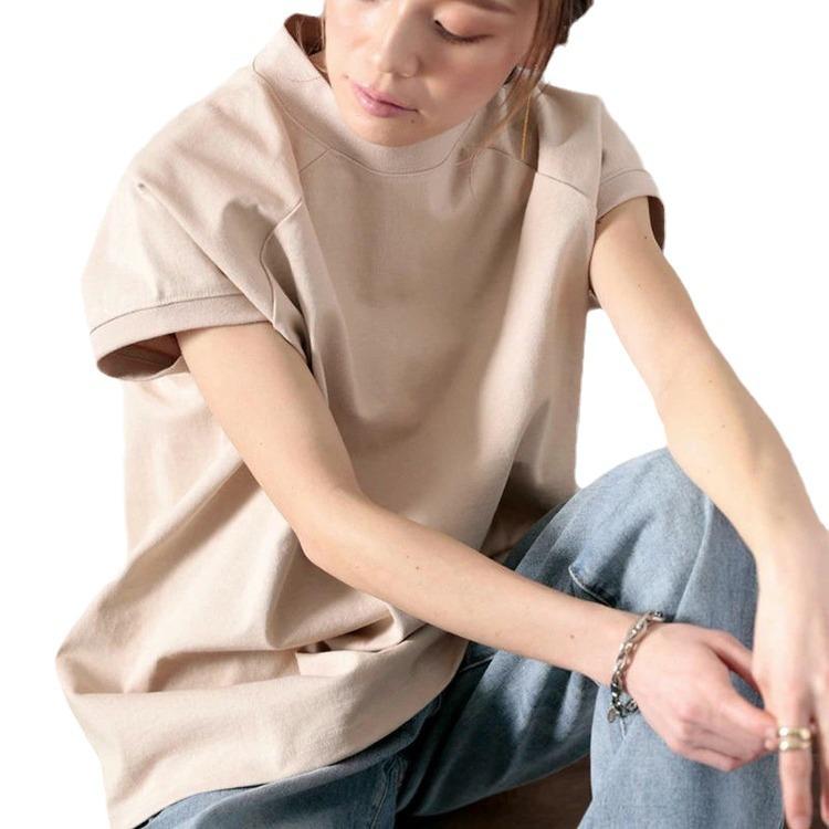 Летняя новая женская футболка полуводолазка с короткими рукавами хлопковый свободный топ XL
Летняя новая женская футболка полуводолазка с короткими рукавами хлопковый свободный топ XL