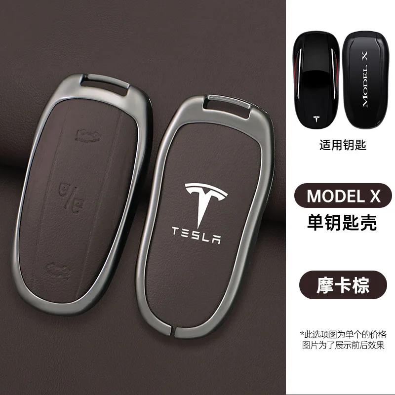 Car Sticker 2025 New Tesla Zinc Alloy Leather Car Fob Smart Remote Key Case Cover Shell Bag Holder For Tesla Model X Model M Pro
Car Sticker 2025 New Tesla Zinc Alloy Leather Car Fob Smart Remote Key Case Cover Shell Bag Holder For Tesla Model X Model M Pro