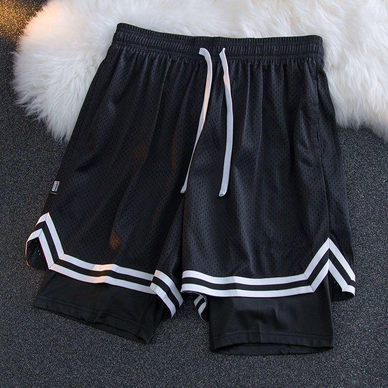 Men s Double Layer Mesh Basketball Shorts - American Style, Running & Fitness L
Men s Double Layer Mesh Basketball Shorts - American Style, Running & Fitness L