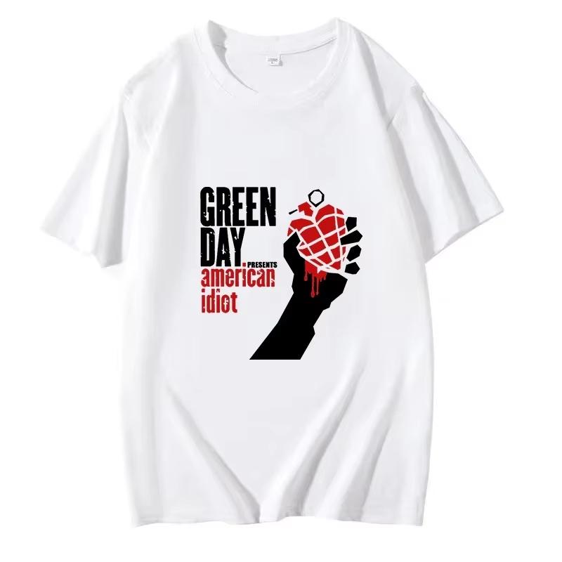 100 Cotton Unisex GREEN DAY Printed Tshirts 2026 Summer Women Oversized Tshirts Sport Jogging Funny Streetwear Summer Loose Tee 3XL
100 Cotton Unisex GREEN DAY Printed Tshirts 2026 Summer Women Oversized Tshirts Sport Jogging Funny Streetwear Summer Loose Tee 3XL