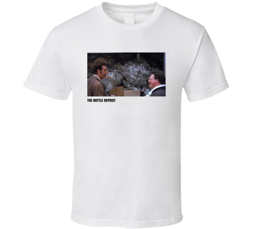 Seinfeld Episode Title The Bottle Deposit Tv Show Fan T Shirt Unisex T-Shirt L
Seinfeld Episode Title The Bottle Deposit Tv Show Fan T Shirt Unisex T-Shirt L