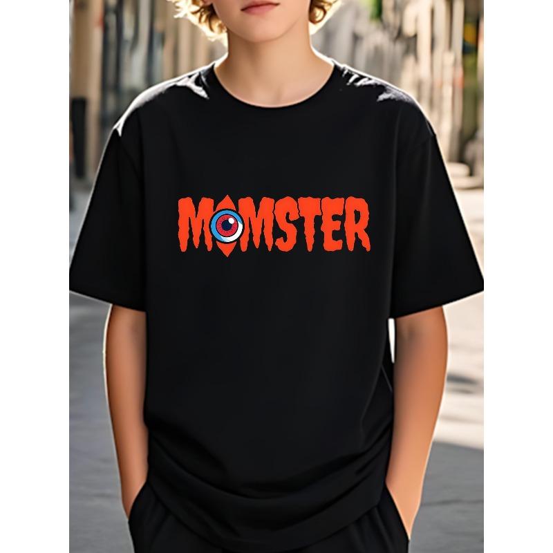 European sizes Fun Print Pattern T-Shirt for Boys - Breathable And Comfortable Short-Sleeve Round Neck, Suitable for Casual Wear for Children 164cm чорний
European sizes Fun Print Pattern T-Shirt for Boys - Breathable And Comfortable Short-Sleeve Round Neck, Suitable for Casual Wear for Children 164cm чорний