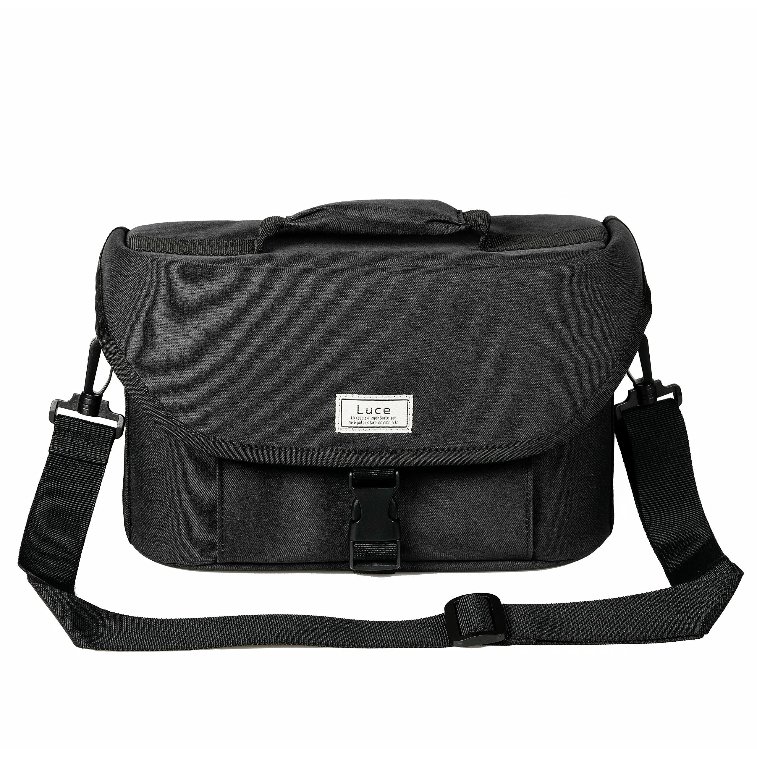 Kenko Camera Bag Luce Shoulder Bag L Simple Design Maximum Capacity 4L Mirrorless Camera Lens Interchangeable Lens Storage DGY L + + AOS-LU1SH чорний
Kenko Camera Bag Luce Shoulder Bag L Simple Design Maximum Capacity 4L Mirrorless Camera Lens Interchangeable Lens Storage DGY L + + AOS-LU1SH чорний