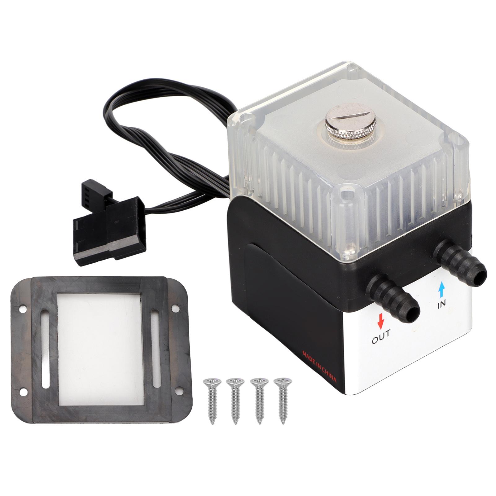 Ultra Quiet Water Cooling Pump Tank 450LH One Piece Ceramic Bearings 12V Water Cooling Pump for
Ultra Quiet Water Cooling Pump Tank 450LH One Piece Ceramic Bearings 12V Water Cooling Pump for