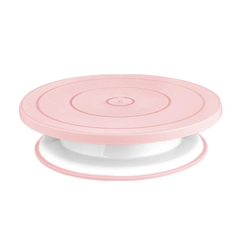 Non-Slip Rotating Cake Turntable & Piping Stand Set for DIY Baking Macaron Pink (with paper box)
Non-Slip Rotating Cake Turntable & Piping Stand Set for DIY Baking Macaron Pink (with paper box)