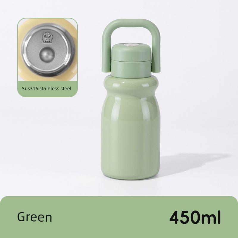 Small Milk Jug Thermos Cup for Girls 2026 New Model Coffee Cup 316 Stainless Steel Large Capacity High Aesthetic Straw Water Cup Green 450ml
Small Milk Jug Thermos Cup for Girls 2026 New Model Coffee Cup 316 Stainless Steel Large Capacity High Aesthetic Straw Water Cup Green 450ml