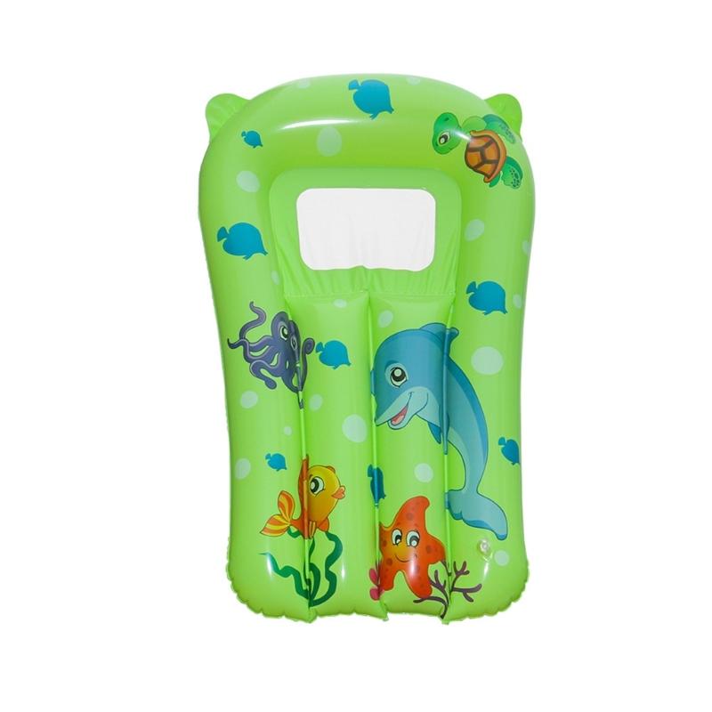 Nonleak Inflatable Pool Float for Children Family Backyard Water Game Pool Toy Cartoon Surfboard Floating Raft Toy зелений
Nonleak Inflatable Pool Float for Children Family Backyard Water Game Pool Toy Cartoon Surfboard Floating Raft Toy зелений