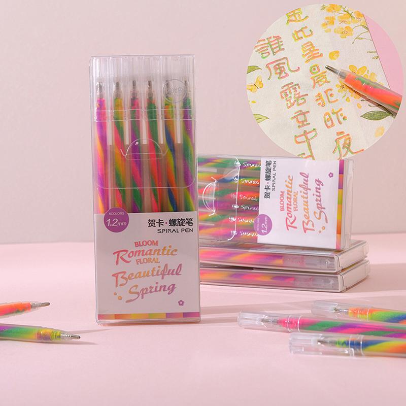 Color Neutral Pen Painting Spiral Pen Color Fluorescent Neutral Pen Marking Hand Account Drawing Greeting Card Spiral Pen
Color Neutral Pen Painting Spiral Pen Color Fluorescent Neutral Pen Marking Hand Account Drawing Greeting Card Spiral Pen
