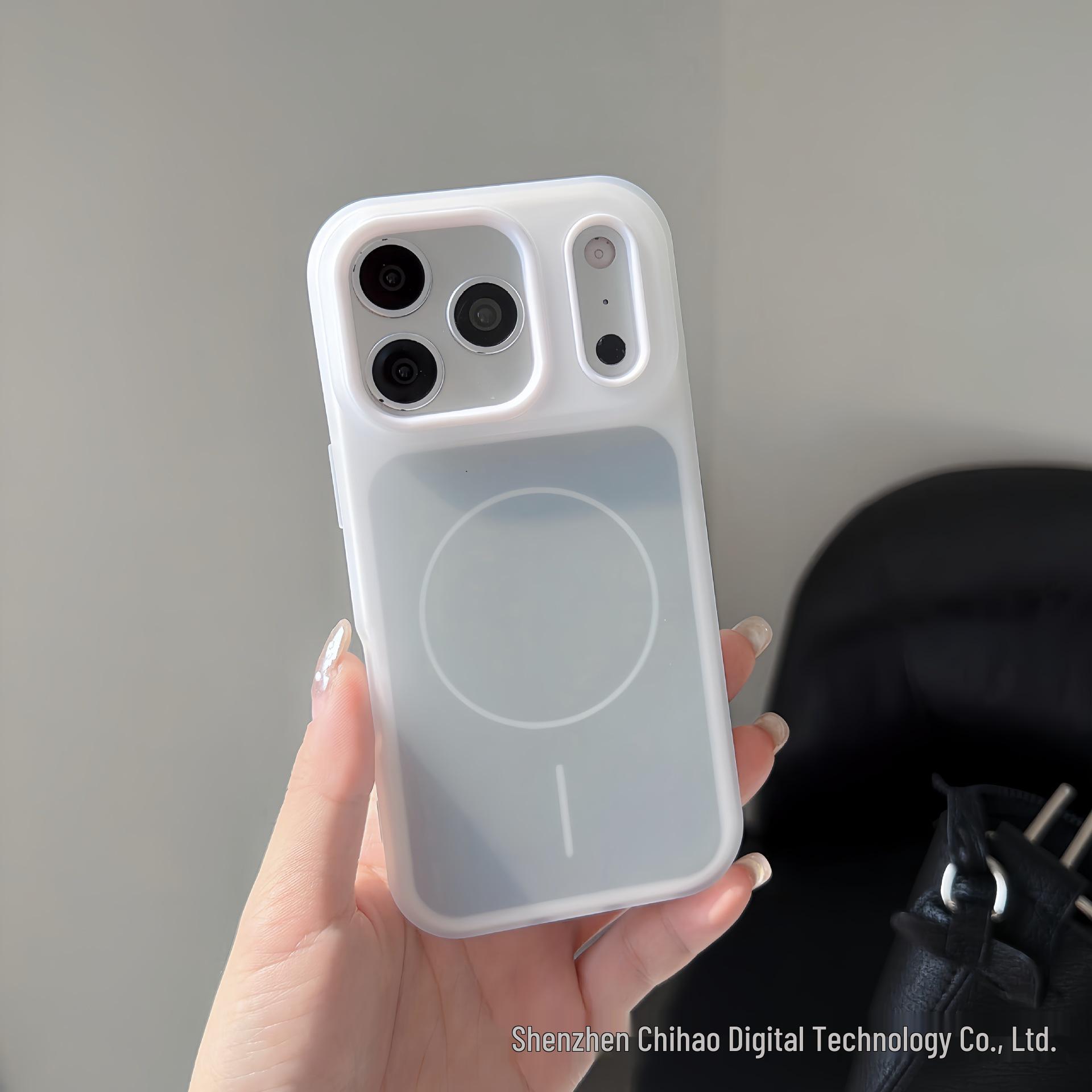 Jelly Two-Tone Silicone Case for iPhone 17 Pro Max - Frosted Magnetic Full Coverage Anti-Drop Cover iPhone 12 Pro
Jelly Two-Tone Silicone Case for iPhone 17 Pro Max - Frosted Magnetic Full Coverage Anti-Drop Cover iPhone 12 Pro