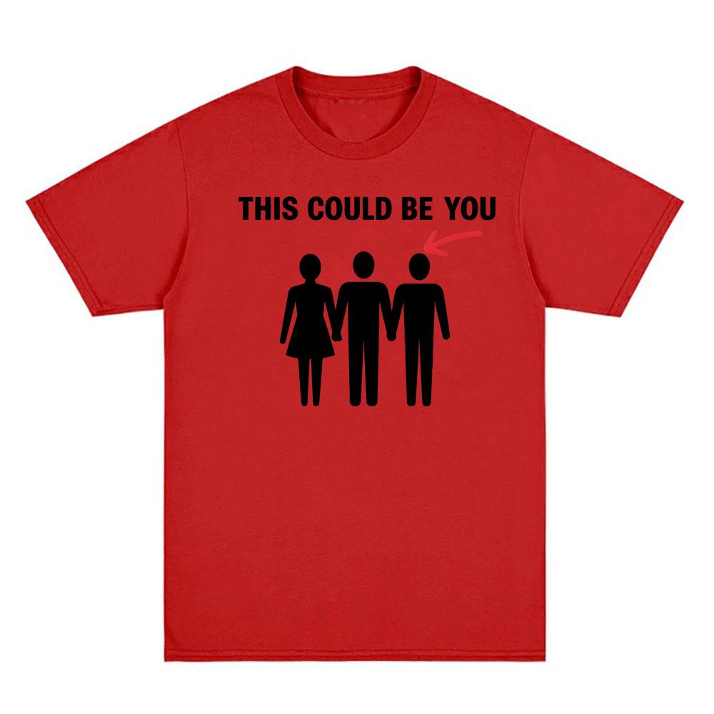 2026 NEW Throuple Poly Couple Funny Polyamory This Could Be You T-Shirt Cotton Comfortable Tee Casual Soft Tees XXL червоний
2026 NEW Throuple Poly Couple Funny Polyamory This Could Be You T-Shirt Cotton Comfortable Tee Casual Soft Tees XXL червоний