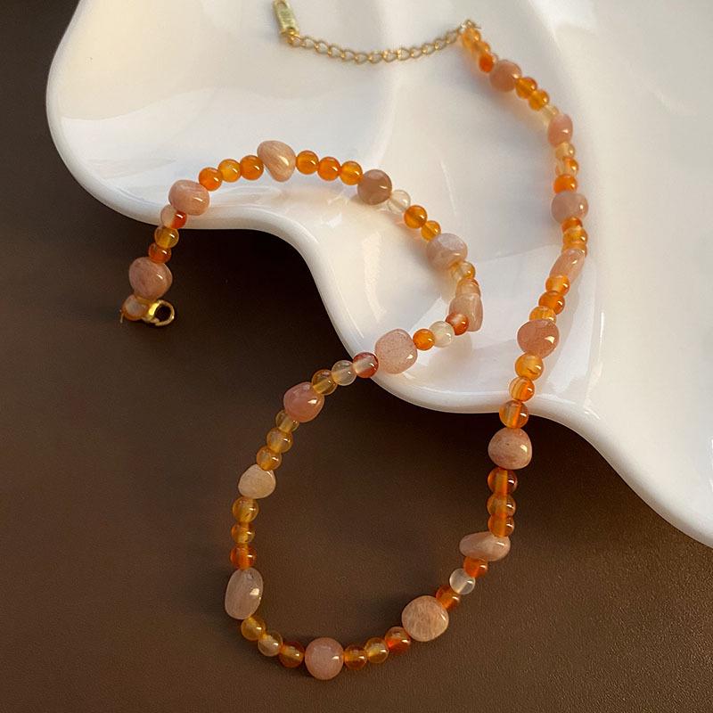 Handmade Strawberry Crystal Beaded Choker Necklace for Women - Versatile, Exquisite Titanium Steel Design
Handmade Strawberry Crystal Beaded Choker Necklace for Women - Versatile, Exquisite Titanium Steel Design
