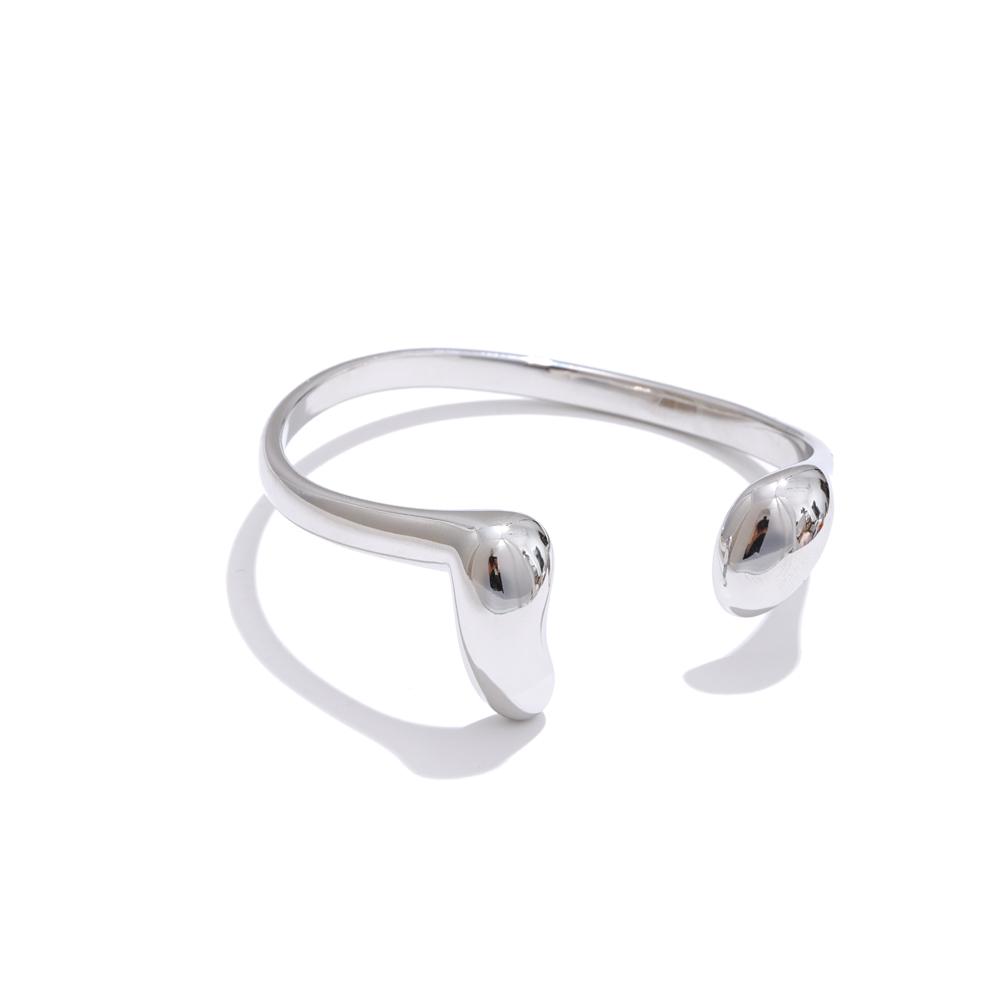 Yhpup 57mm Unique 316L Stainless Steel Open Cuff Bracelet Bangle Fashion Waterproof Distinctive Jewelry Accessories for Women
Yhpup 57mm Unique 316L Stainless Steel Open Cuff Bracelet Bangle Fashion Waterproof Distinctive Jewelry Accessories for Women