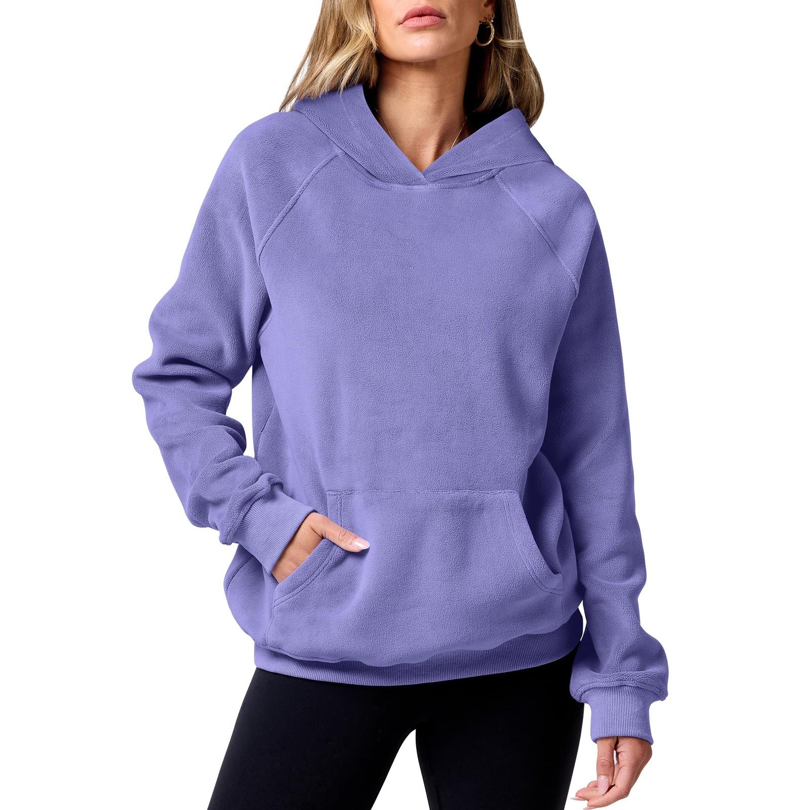 Женские толстовки большого размера, флисовые толстовки, свитера с длинными рукавами, пуловер, осенняя одежда S светло-фиолетовый
Женские толстовки большого размера, флисовые толстовки, свитера с длинными рукавами, пуловер, осенняя одежда S светло-фиолетовый