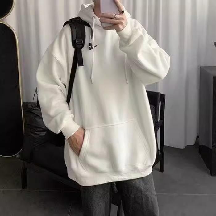 Men s Trendy Loose-Fit Hoodie - Spring/Autumn Hong Kong Style 5XL білий
Men s Trendy Loose-Fit Hoodie - Spring/Autumn Hong Kong Style 5XL білий
