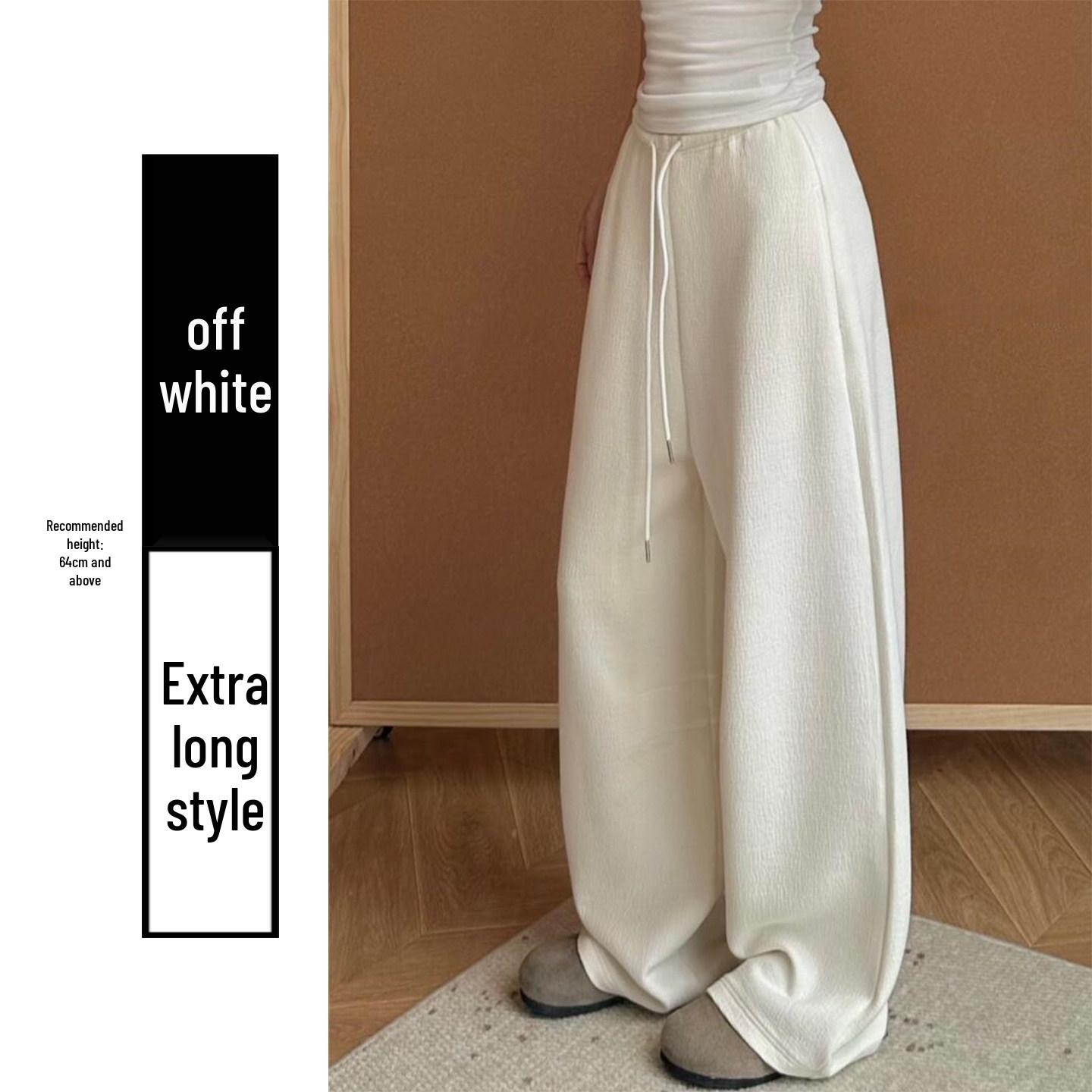 Women s Gray Korean Low-Waist Curved Wide-Leg Pants: Fleece-Lined, Autumn/Winter 2026 Casual Style XL
Women s Gray Korean Low-Waist Curved Wide-Leg Pants: Fleece-Lined, Autumn/Winter 2026 Casual Style XL