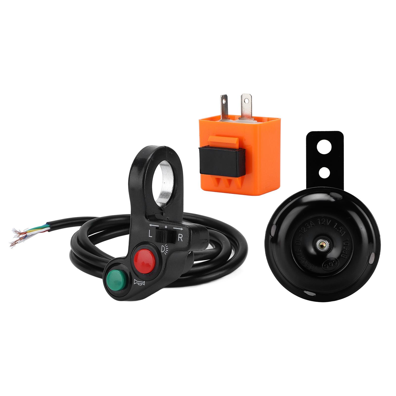 Motorcycle Handlebar Horn Turn Signal Light Switch Assembly 78in Multifunctional Replacement for
Motorcycle Handlebar Horn Turn Signal Light Switch Assembly 78in Multifunctional Replacement for