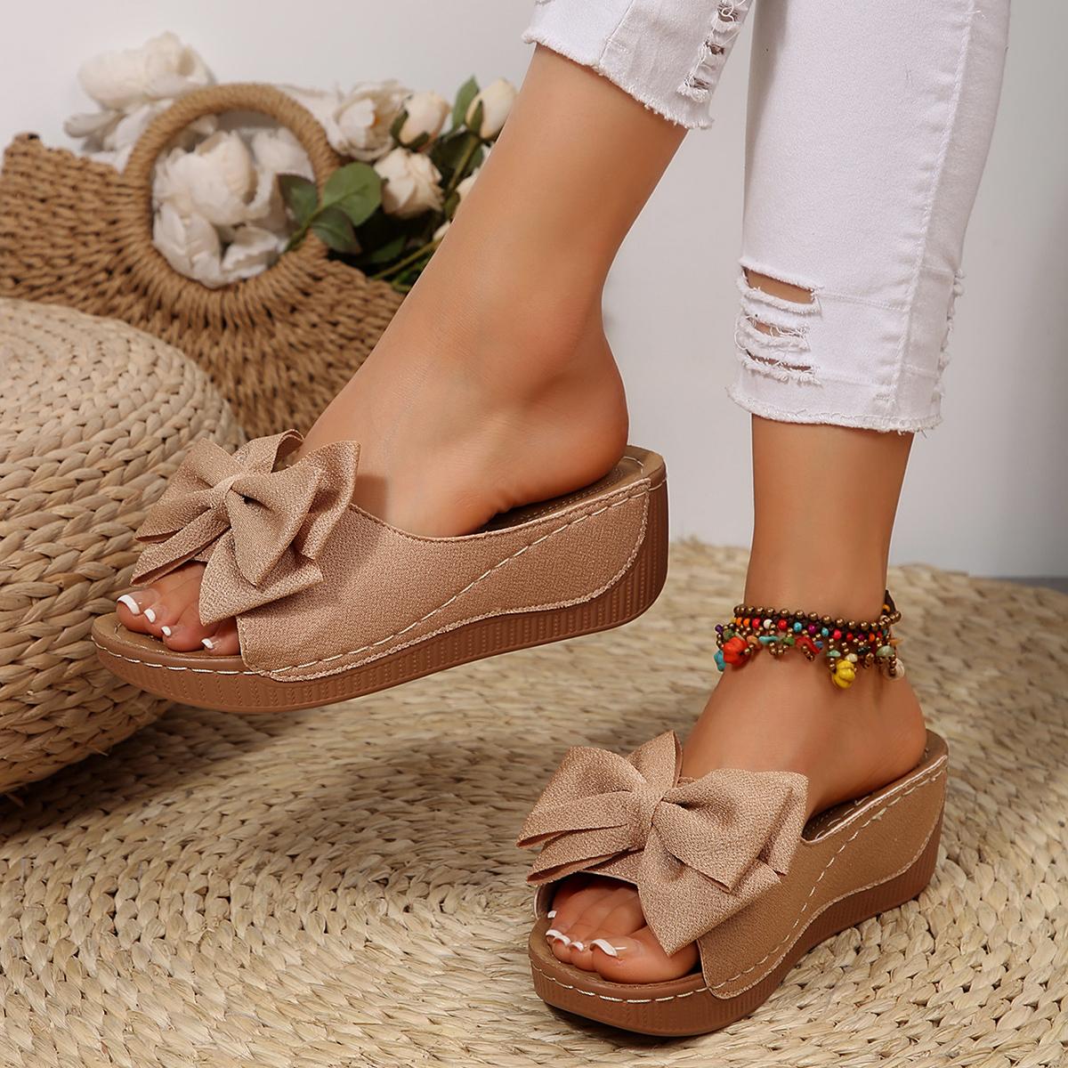 Fashion Women s Fashion Butterfly Slippers Comfortable Platform Flat Soled Outdoor Glitter Lightweight Comfortable Casual Bow Sandals 43 коричневый
Fashion Women s Fashion Butterfly Slippers Comfortable Platform Flat Soled Outdoor Glitter Lightweight Comfortable Casual Bow Sandals 43 коричневый