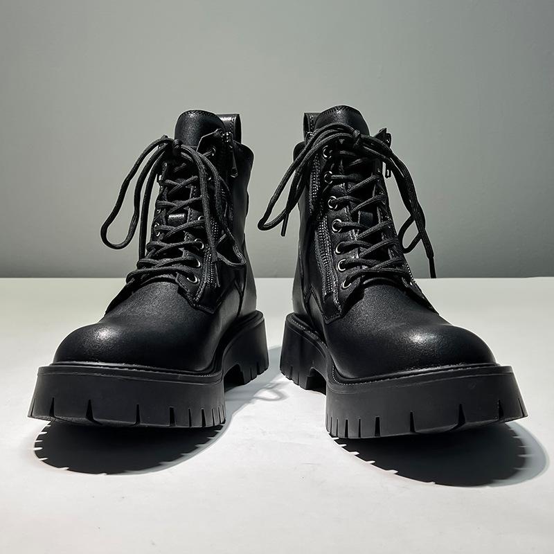 Trend Martin Boots Men s Locomotive Side Zipper British Wind Middle Help Tooling Boots Black Short Boots 1133-Q 46 чорний
Trend Martin Boots Men s Locomotive Side Zipper British Wind Middle Help Tooling Boots Black Short Boots 1133-Q 46 чорний