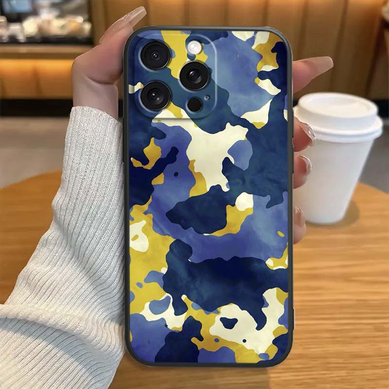 Creative camouflage pattern Phone Case For Apple iPhone 17 16 16E 15 14 13 12 11 Pro Max Plus Black Soft Silicone iPhone 16
Creative camouflage pattern Phone Case For Apple iPhone 17 16 16E 15 14 13 12 11 Pro Max Plus Black Soft Silicone iPhone 16