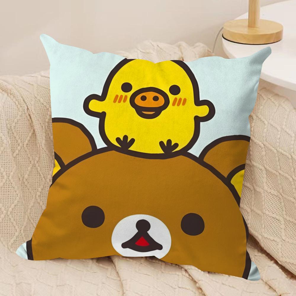 Cute RRilakkumaS Cushion Cover Soft Plush Fabric DoubleSided Printed Cushion Covers for All Seasons Home Decor 30x30cm
Cute RRilakkumaS Cushion Cover Soft Plush Fabric DoubleSided Printed Cushion Covers for All Seasons Home Decor 30x30cm