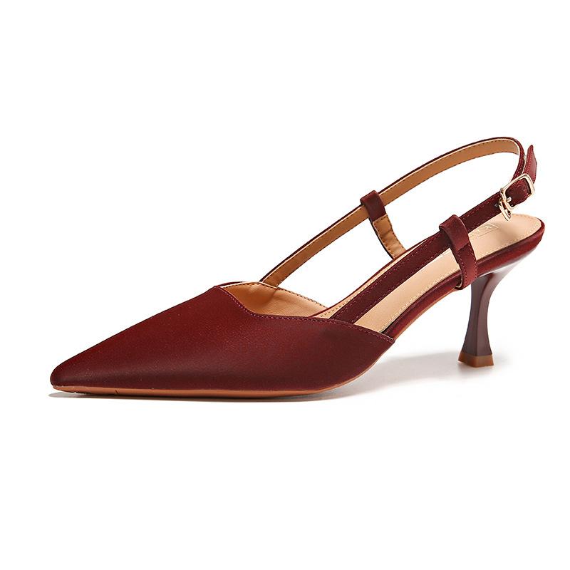 Heeled Sandals Women Thin Heel High Heel Sandals New One-word Buckle Strap Single Shoes Women s Shoes Summer Skirt Heels 40
Heeled Sandals Women Thin Heel High Heel Sandals New One-word Buckle Strap Single Shoes Women s Shoes Summer Skirt Heels 40