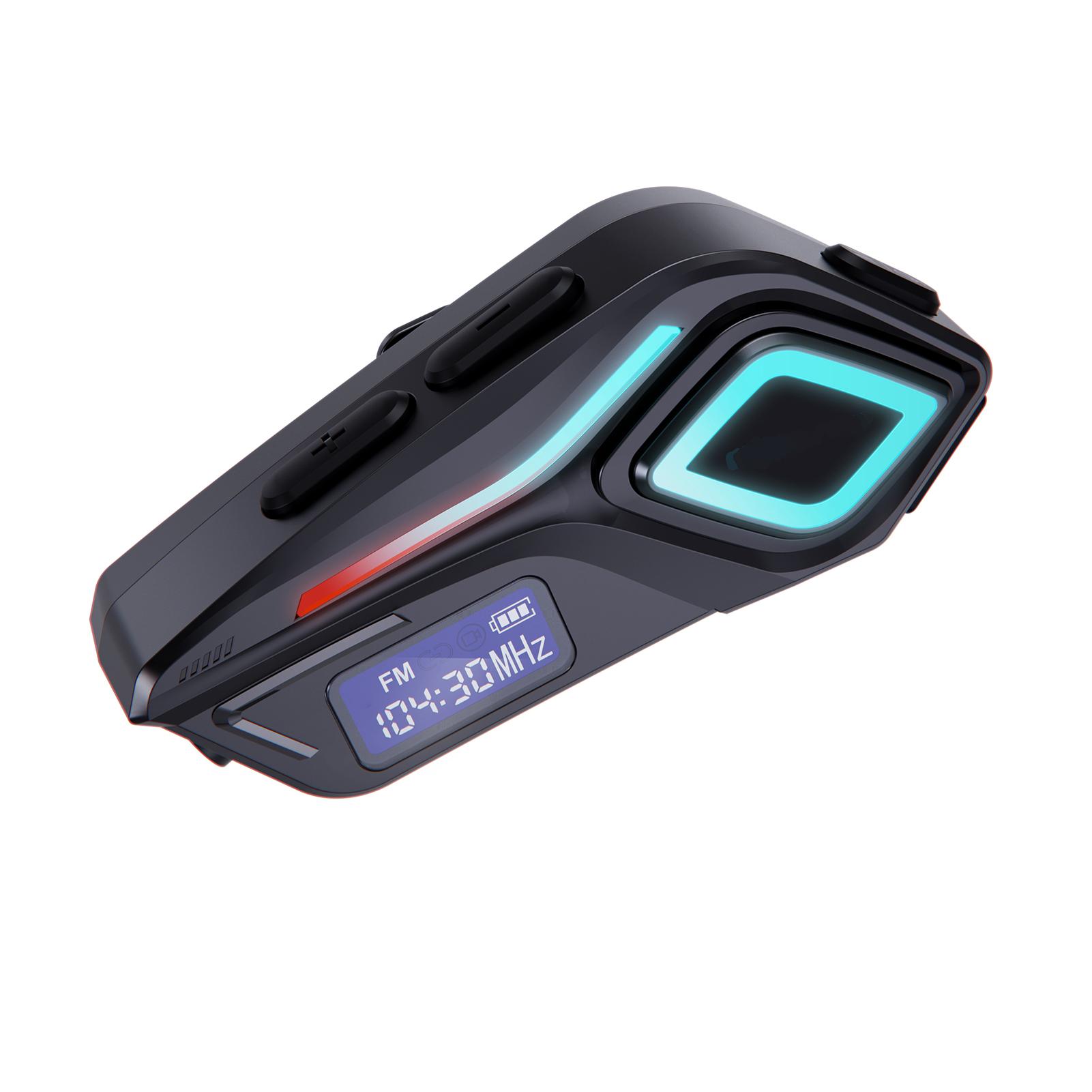 BT5.4 Motorcycle Helmet Headset with FM Radio, Motorcycle Headphones with Flashlight Ambient Light, IP65 Waterproof,
BT5.4 Motorcycle Helmet Headset with FM Radio, Motorcycle Headphones with Flashlight Ambient Light, IP65 Waterproof,