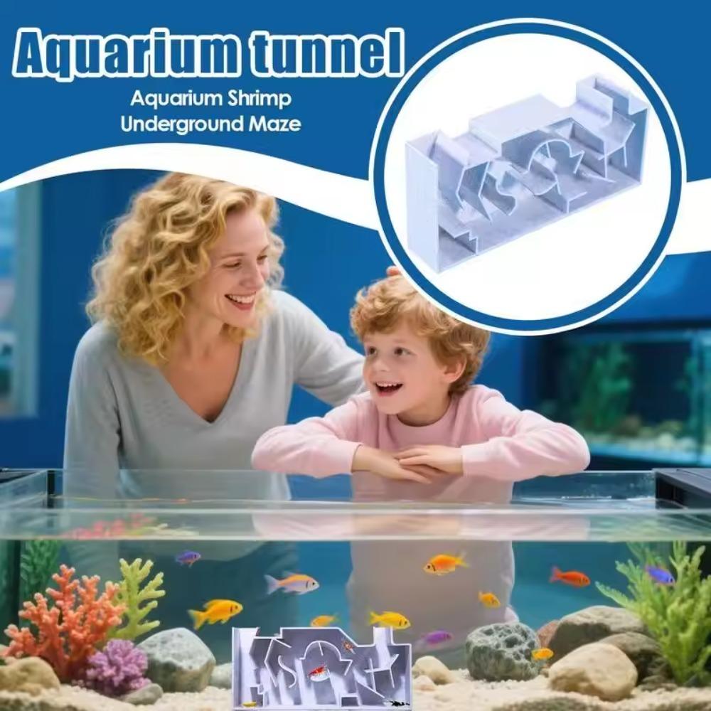 Safe Fish Tunnel 3D Printing Shrimp Hiding Place Resting Cave Fish Tank Maze Nano Tank білий
Safe Fish Tunnel 3D Printing Shrimp Hiding Place Resting Cave Fish Tank Maze Nano Tank білий