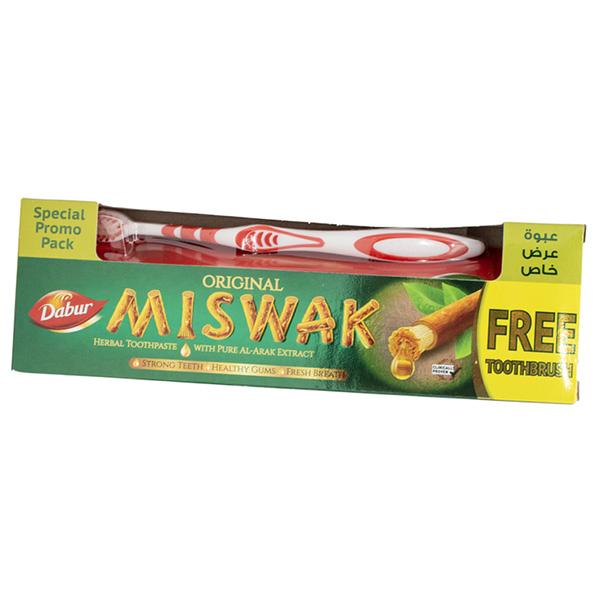 Аюрведическая зубная паста, Miswak Toothpaste, Dabur 150г (43634038) 150g
Аюрведическая зубная паста, Miswak Toothpaste, Dabur 150г (43634038) 150g