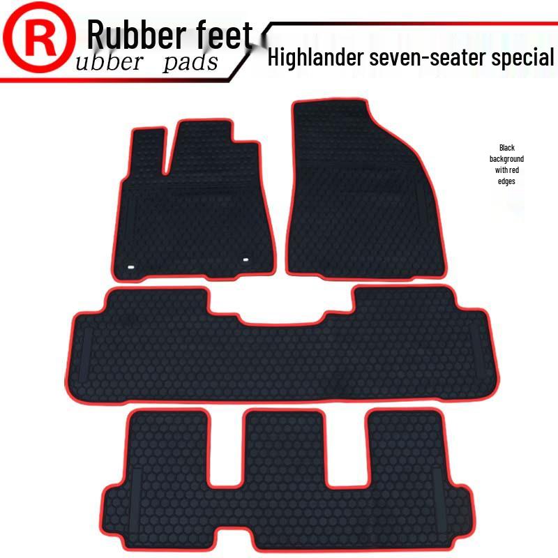 Latex Rubber Floor Mats for 2015-2021 Highlander 7-Seater
Latex Rubber Floor Mats for 2015-2021 Highlander 7-Seater