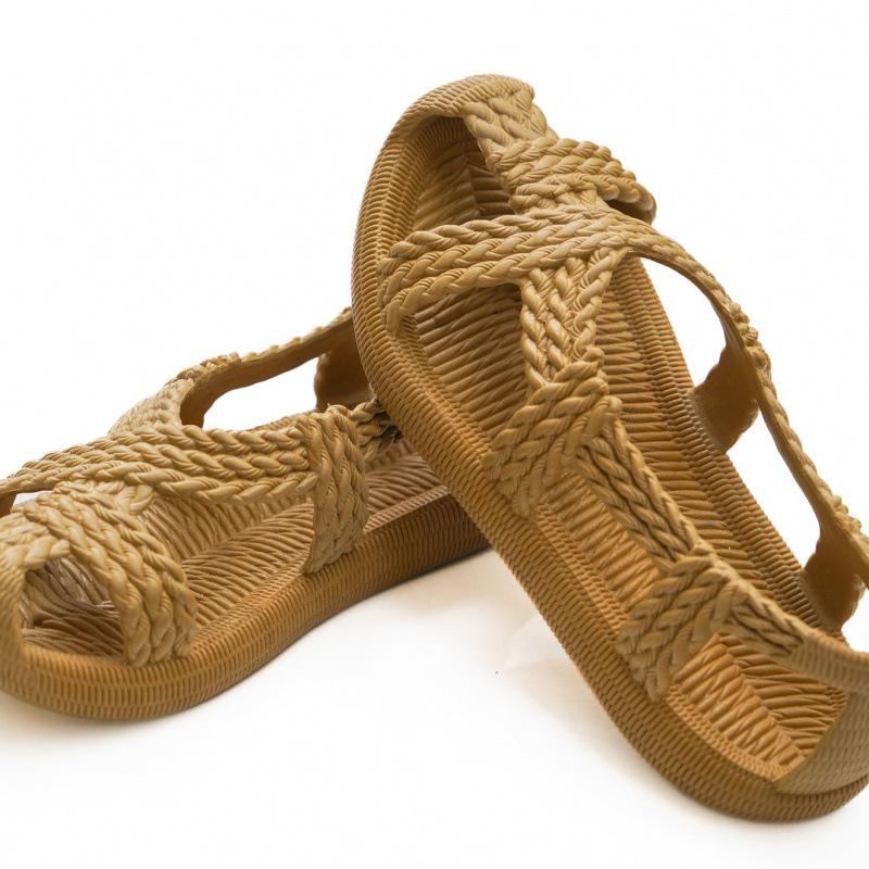 Imitation weaving new summer retro non-slip soft sole hollowed out beach shoes beach outside straw shoes breathable imitation rattan weaving 35/36 non-slip and wear-resistant
Imitation weaving new summer retro non-slip soft sole hollowed out beach shoes beach outside straw shoes breathable imitation rattan weaving 35/36 non-slip and wear-resistant