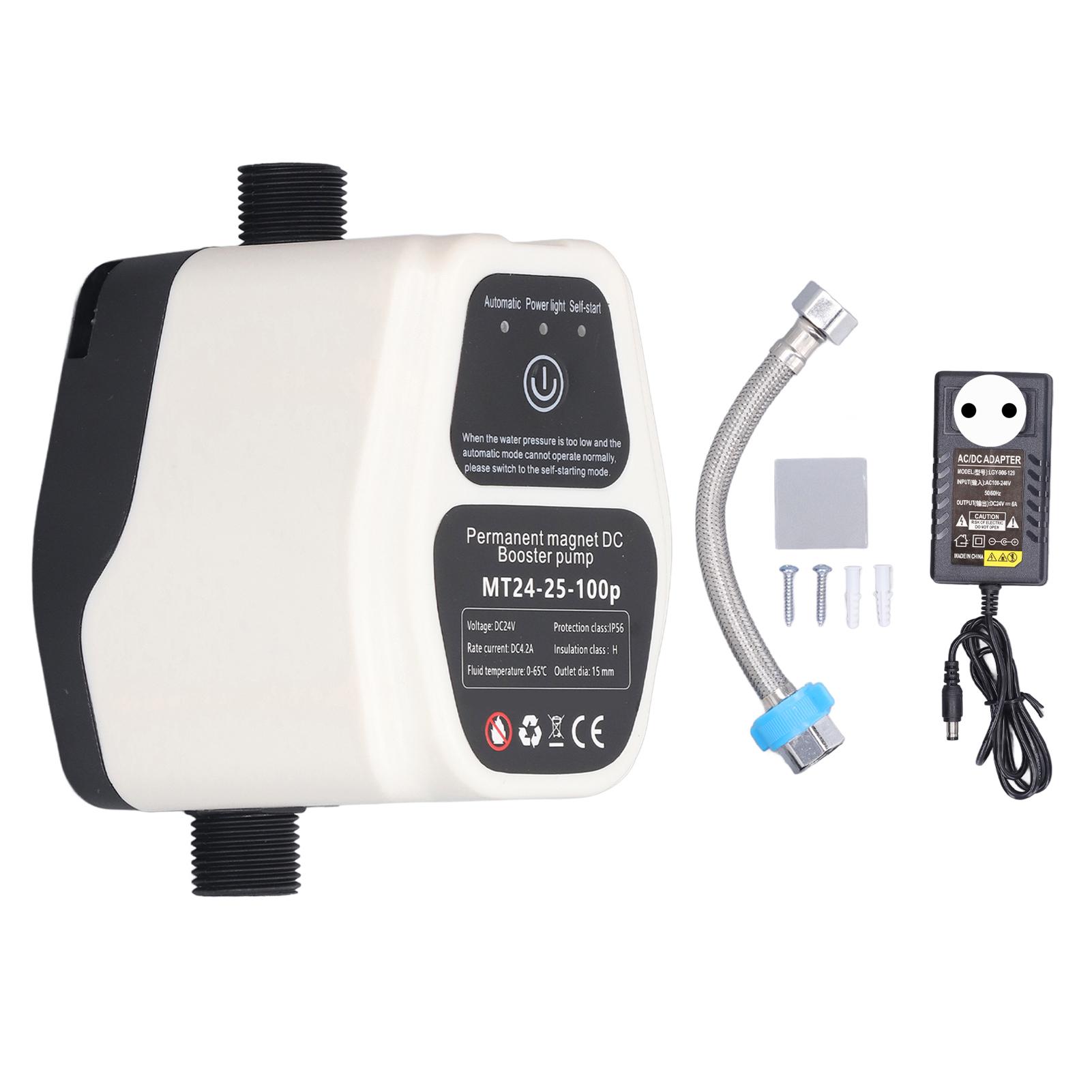 Автоматичний підвищувальний насос 100 Вт, 24 В, 25 л. Повністю автоматичний інтелектуальний датчик, тихий насос підкачування тиску води, 100-240 В UK
Автоматичний підвищувальний насос 100 Вт, 24 В, 25 л. Повністю автоматичний інтелектуальний датчик, тихий насос підкачування тиску води, 100-240 В UK