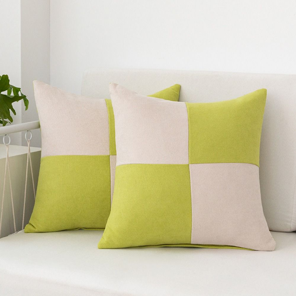 2Pcs Luxury Simple Microfiber Pillowcase Soft Sofa Pillow Shell Color Matching Box Pillowcase Sofa
2Pcs Luxury Simple Microfiber Pillowcase Soft Sofa Pillow Shell Color Matching Box Pillowcase Sofa