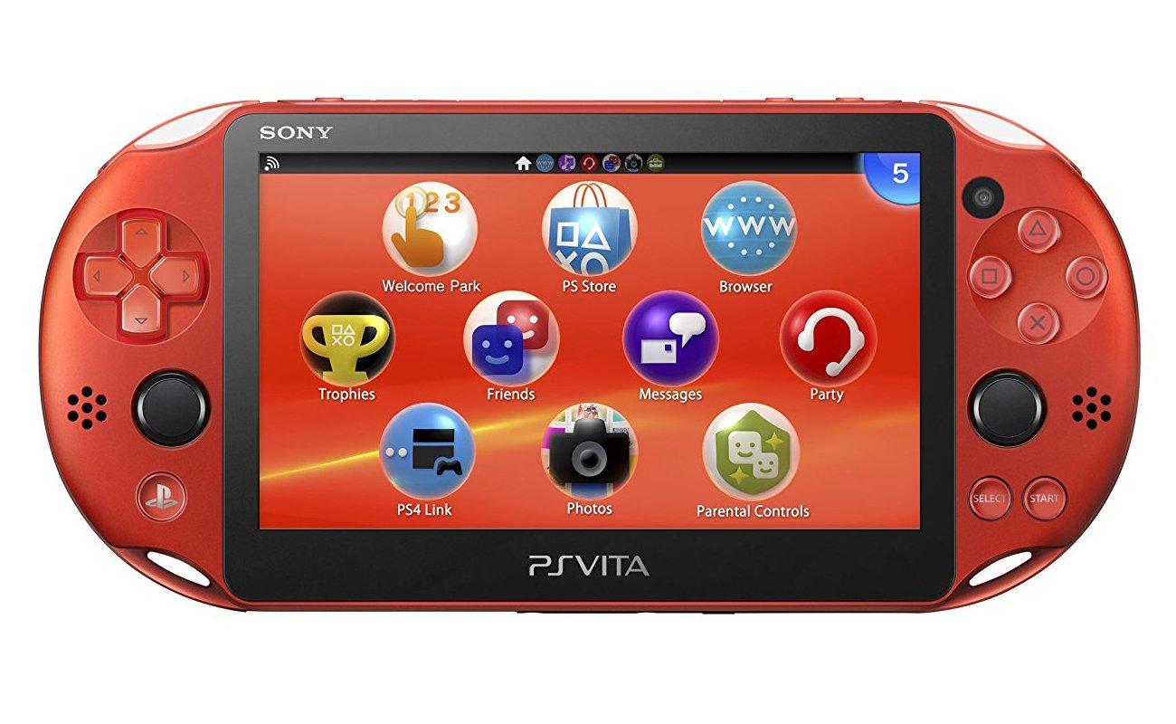 Sony PlayStation Vita 2000 Wi-Fi Metallic Red (Japan Import, Aqua Blue, 1024 MB, 4K Resolution)
Sony PlayStation Vita 2000 Wi-Fi Metallic Red (Japan Import, Aqua Blue, 1024 MB, 4K Resolution)
