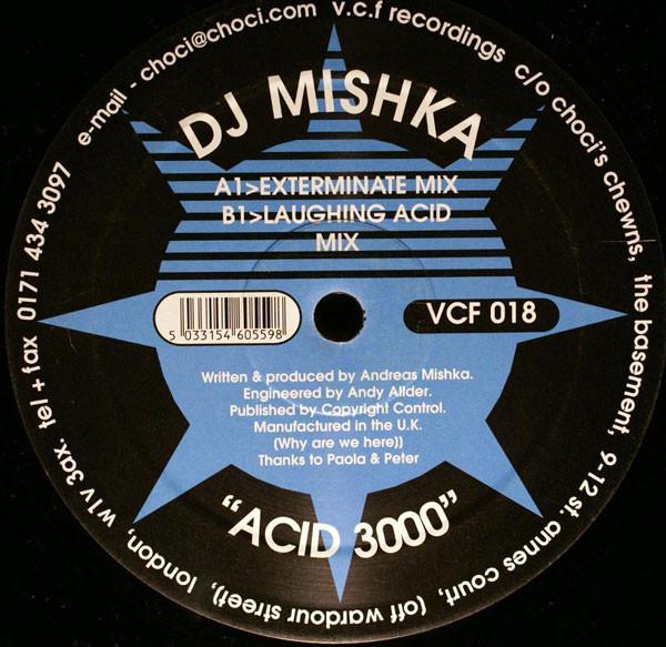 12inch Record DJ MISHKA - Acid 3000 VCF018 Voltage Control 1999 UK Dance & Electronica Used
12inch Record DJ MISHKA - Acid 3000 VCF018 Voltage Control 1999 UK Dance & Electronica Used