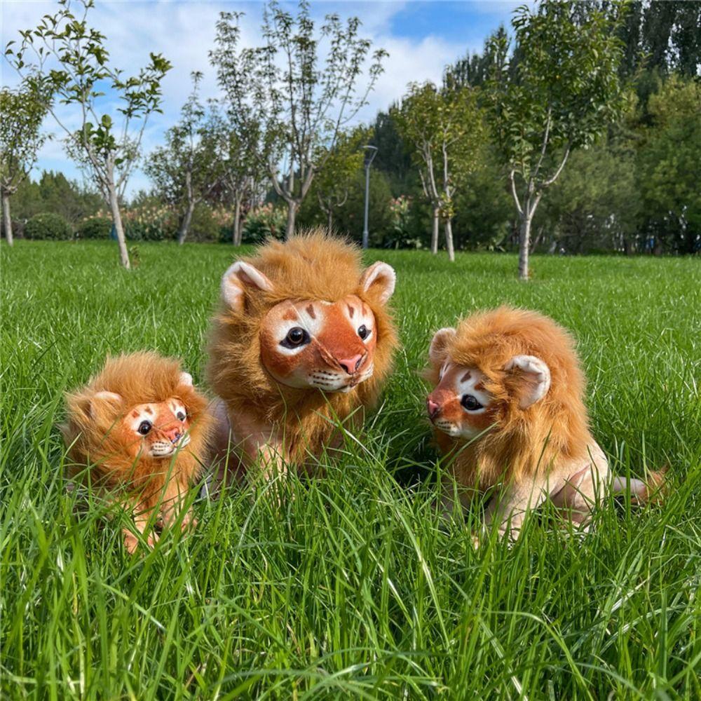 Long Mane Lifelike Male Lion Stuffed Dolls Forest Animal Simulation Lion Plush Toy Throw Pillow 20cm
Long Mane Lifelike Male Lion Stuffed Dolls Forest Animal Simulation Lion Plush Toy Throw Pillow 20cm