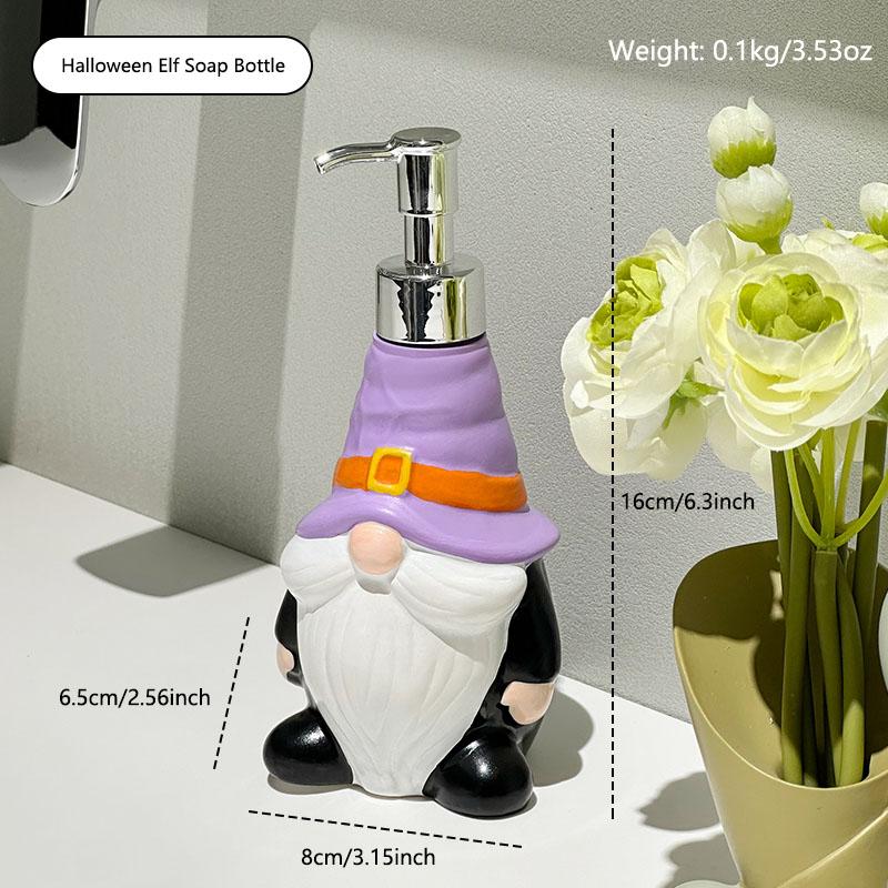 Креативная Хэллоуинская Эльфийская Мыльница-Дозатор из Смолы, Многоразовая Бытовая Ванная Комната, Нажимная Бутылка для Геля для Душа, Мыла для Рук, Контейнер для Жидкости
Креативная Хэллоуинская Эльфийская Мыльница-Дозатор из Смолы, Многоразовая Бытовая Ванная Комната, Нажимная Бутылка для Геля для Душа, Мыла для Рук, Контейнер для Жидкости