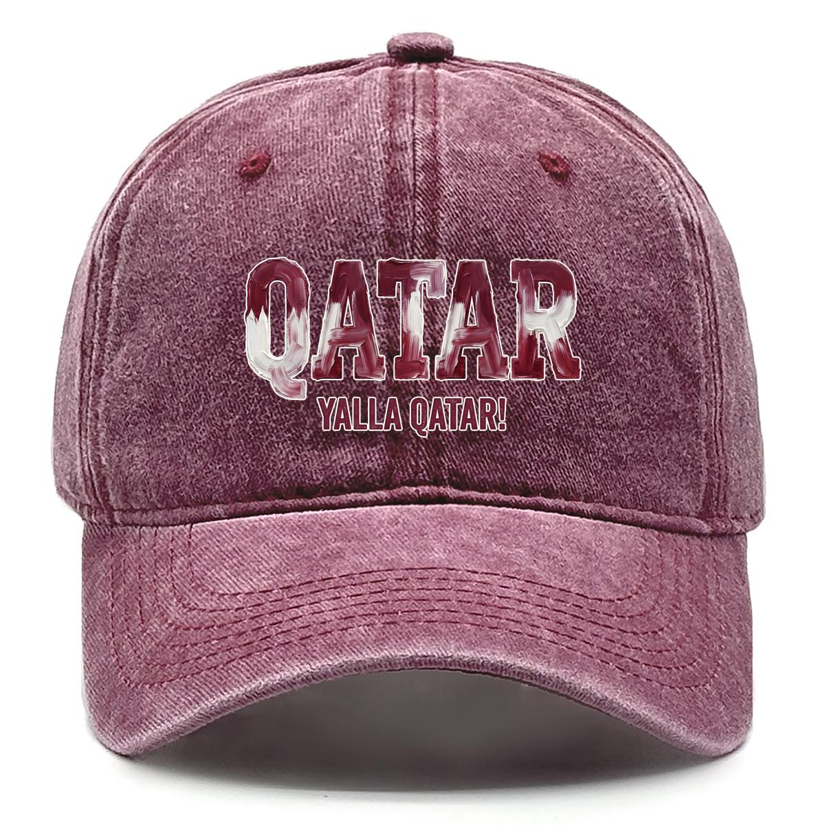 Snapback Baseball Cap With QATAR YALLA QATAR Flag Printed , Adjustable Baseball Hat Hip Hop Raw Brim Simple Fashion Sun Hat as the picture вина червоного кольору
Snapback Baseball Cap With QATAR YALLA QATAR Flag Printed , Adjustable Baseball Hat Hip Hop Raw Brim Simple Fashion Sun Hat as the picture вина червоного кольору