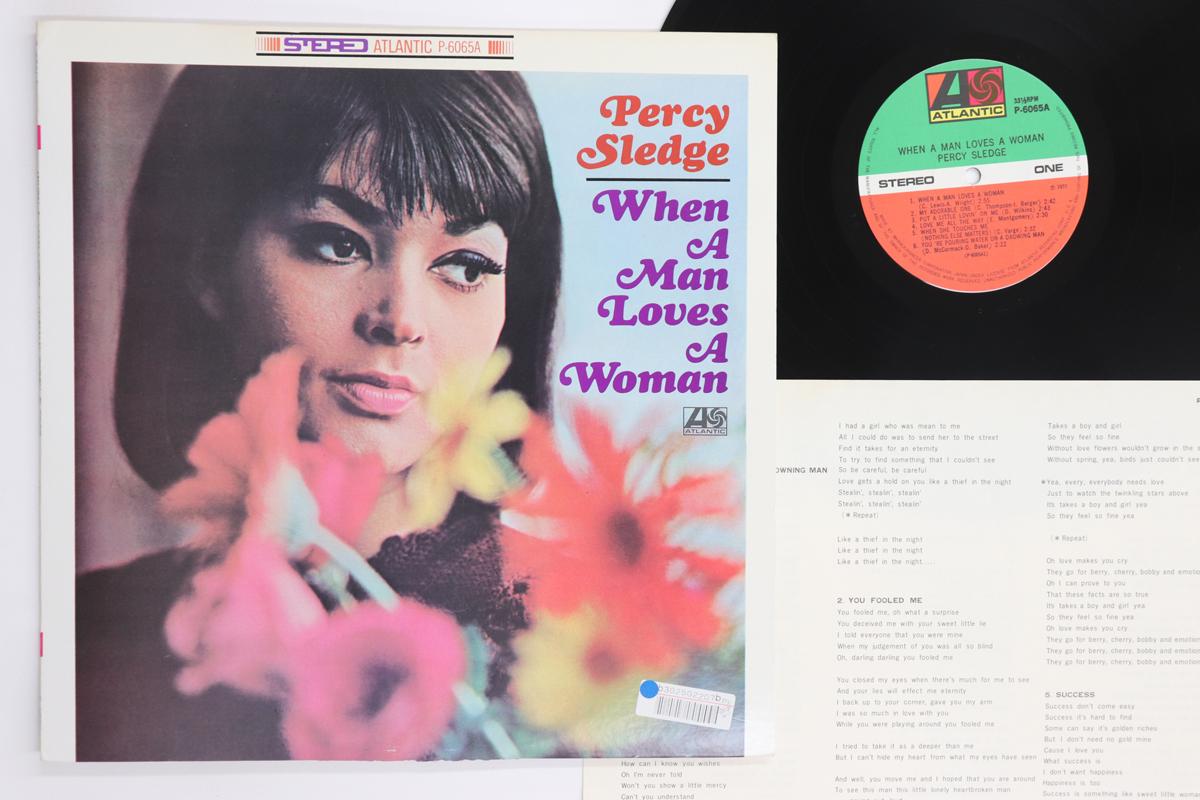 LP Record PERCY SLEDGE When A Man Loves A Woman P6065A ATLANTIC 1972 Japan SoulFunk Used
LP Record PERCY SLEDGE When A Man Loves A Woman P6065A ATLANTIC 1972 Japan SoulFunk Used