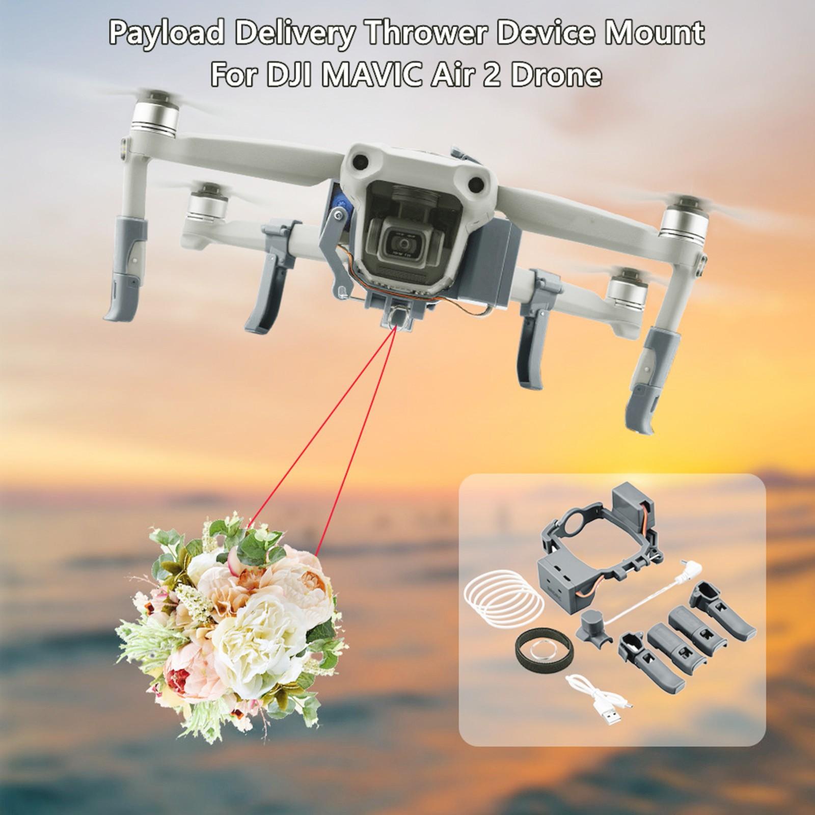 Система кріплення пристрою для доставки корисного вантажу Thrower Dropper для MAVIC 2
Система кріплення пристрою для доставки корисного вантажу Thrower Dropper для MAVIC 2